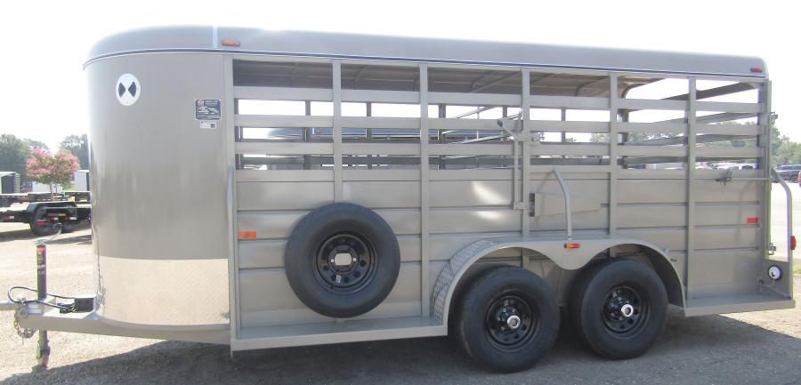 WW All Around 16×6 stock trailer #28138 Image 1