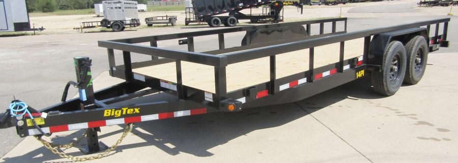 Big Tex 14PI, Utility, 83" x 20', 14K Image 3