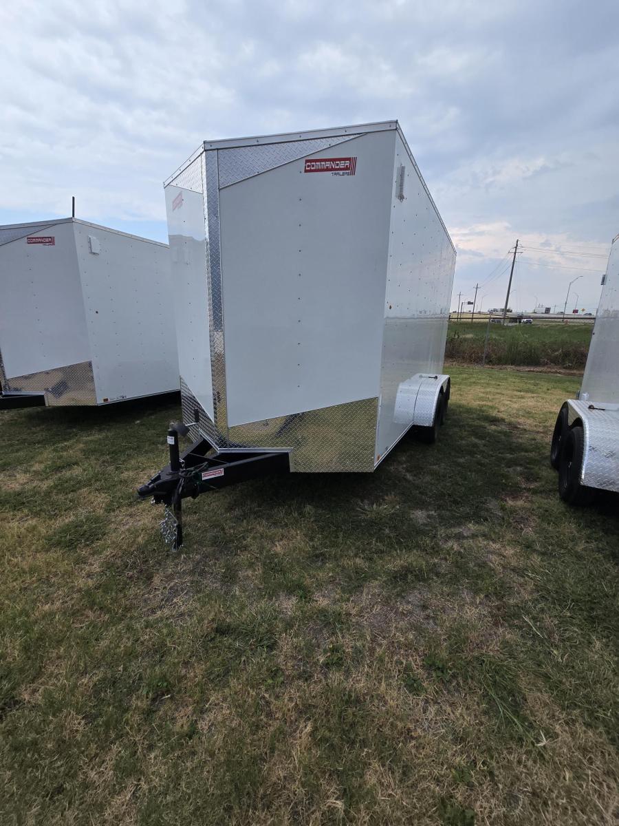 6X12 V NOSE ENCLOSED STD RAMP DOOR 7K BY CARRY ON image 0