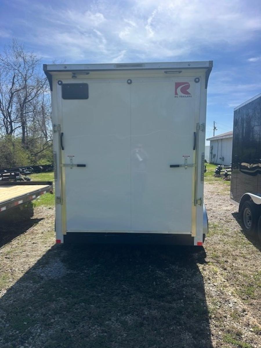 RDLX RDLX 7 x 12 TA FLAT TOP WEDG ENCLOSED TRAILER BY RC Image 0