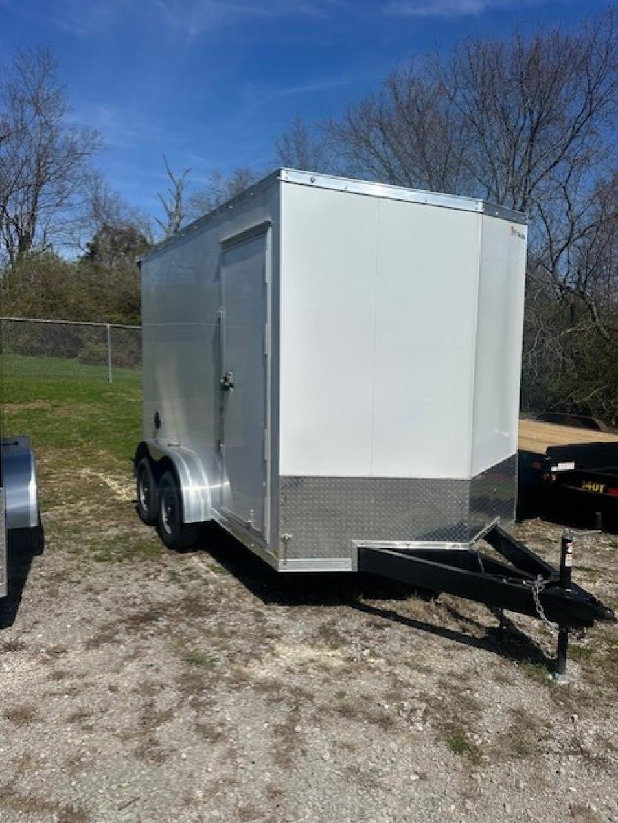 RDLX RDLX 7 x 12 TA FLAT TOP WEDG ENCLOSED TRAILER BY RC Image 1
