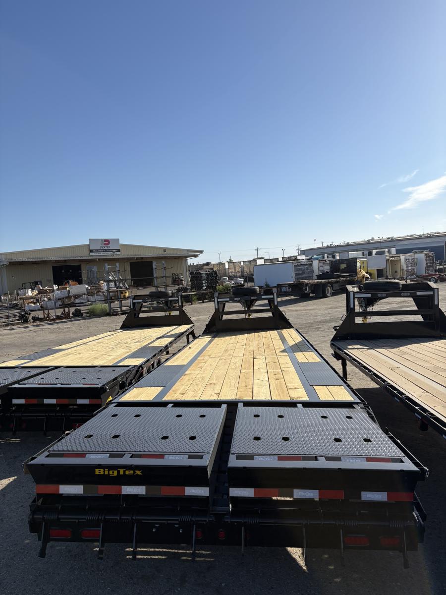 Big Tex 14GN, Gooseneck, 102" x 30', 15.9K, Dovetail, Mega Ramps Image 1