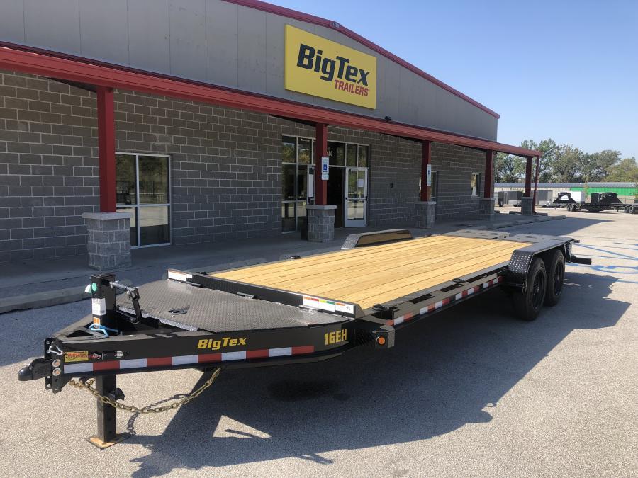 Big Tex 16EH, Equipment, 83″ X 24′, 17.5K, Dovetail, Mega Ramps, X-Series Image 1