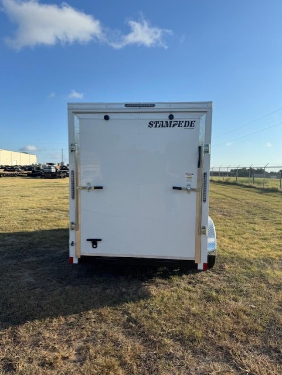 STAS STALL 6X12 TA WHITE RD STD 7H Image 0