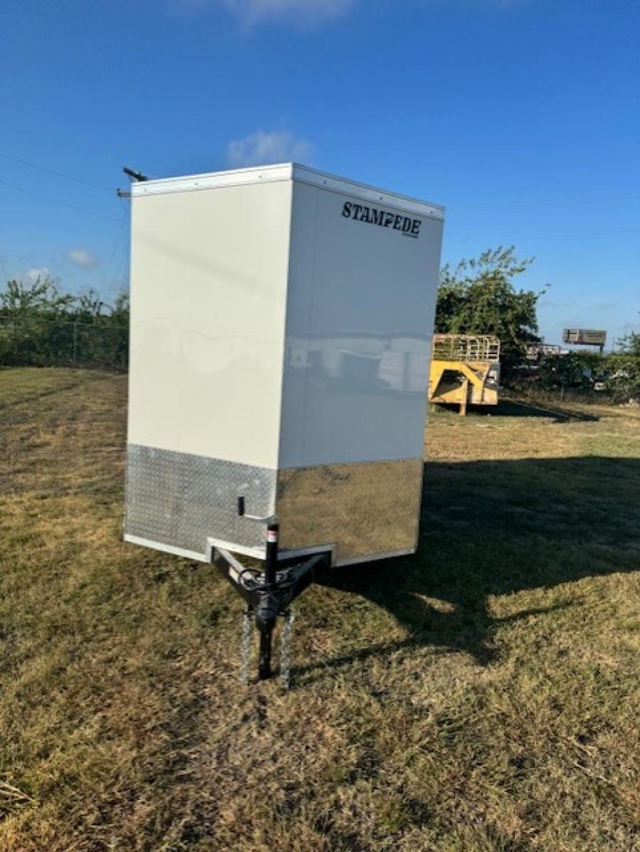 STAS STALL 6X12 TA WHITE RD STD 7H Image 1