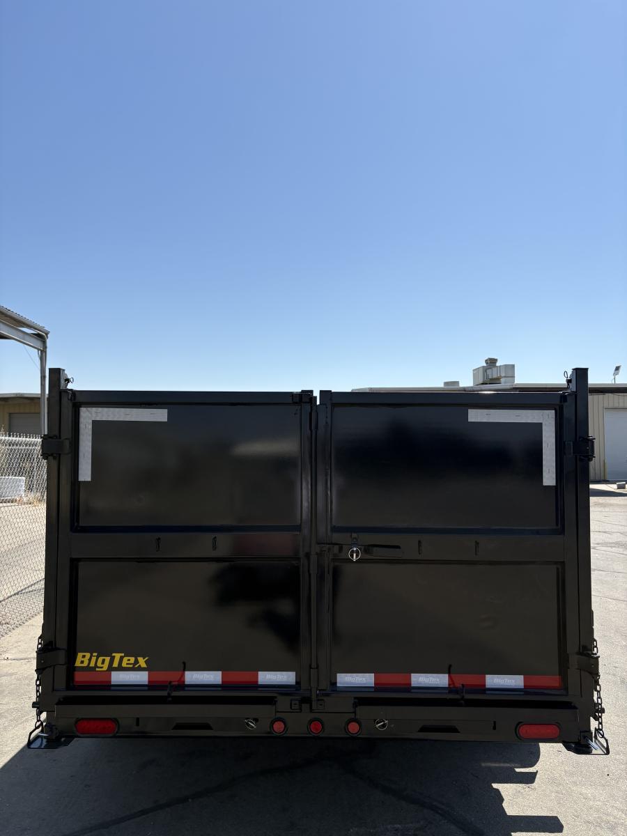Big Tex 14XD 15.4K TAND XD DUMP 83″x16 6S 4 HIGH SIDES, BLACK image 1