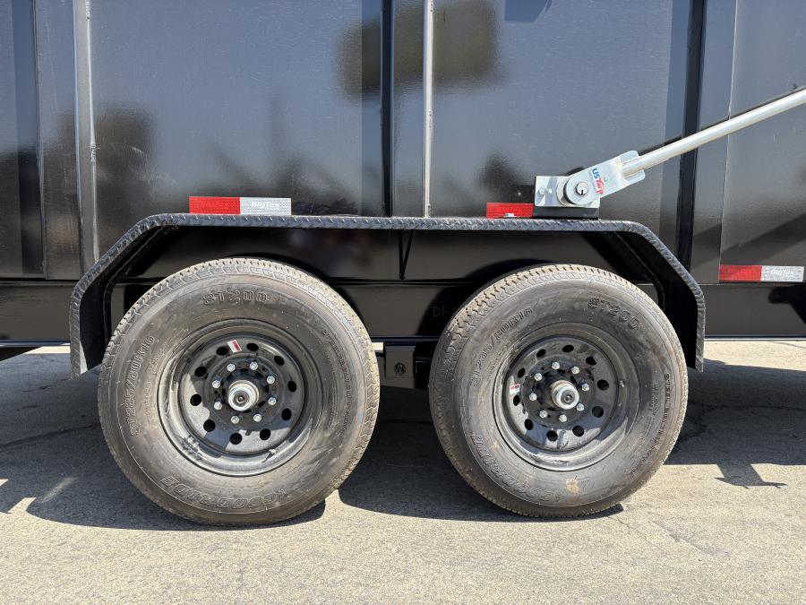 Big Tex 14XD 15.4K TAND XD DUMP 83″x16 6S 4 HIGH SIDES, BLACK image 2