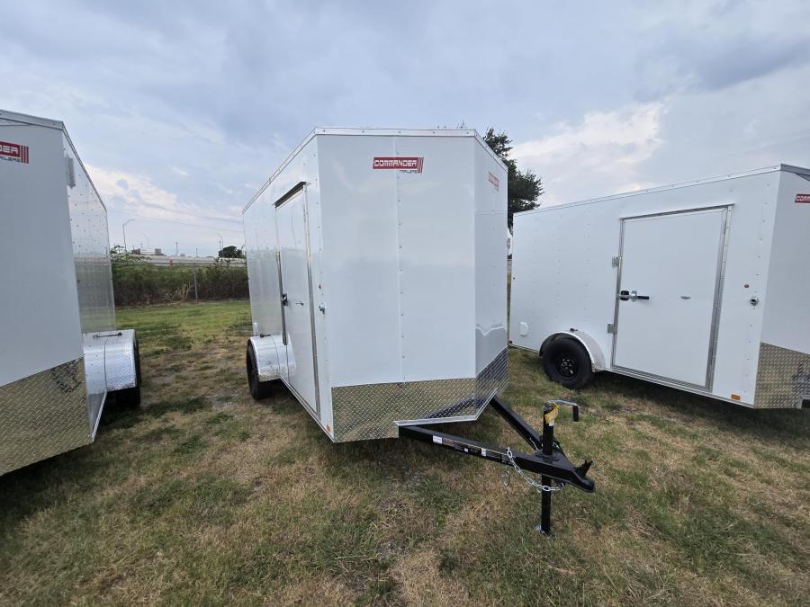 6X10 V NOSE ENCLOSED STD RAMP DOOR 3K BY CARRY ON image 2