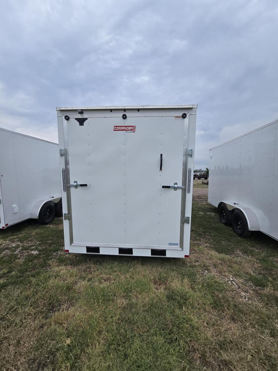 7X16 V NOSE ENCLOSED STD RAMP DOOR 7K BY CARRY ON image 2