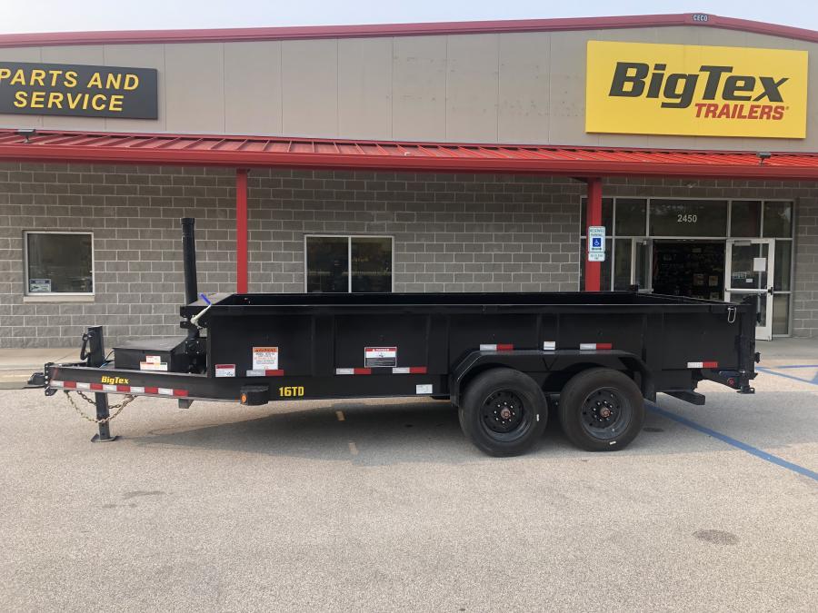 Big Tex 16TD, Dump, 83" x 16', 17.5K Image 1