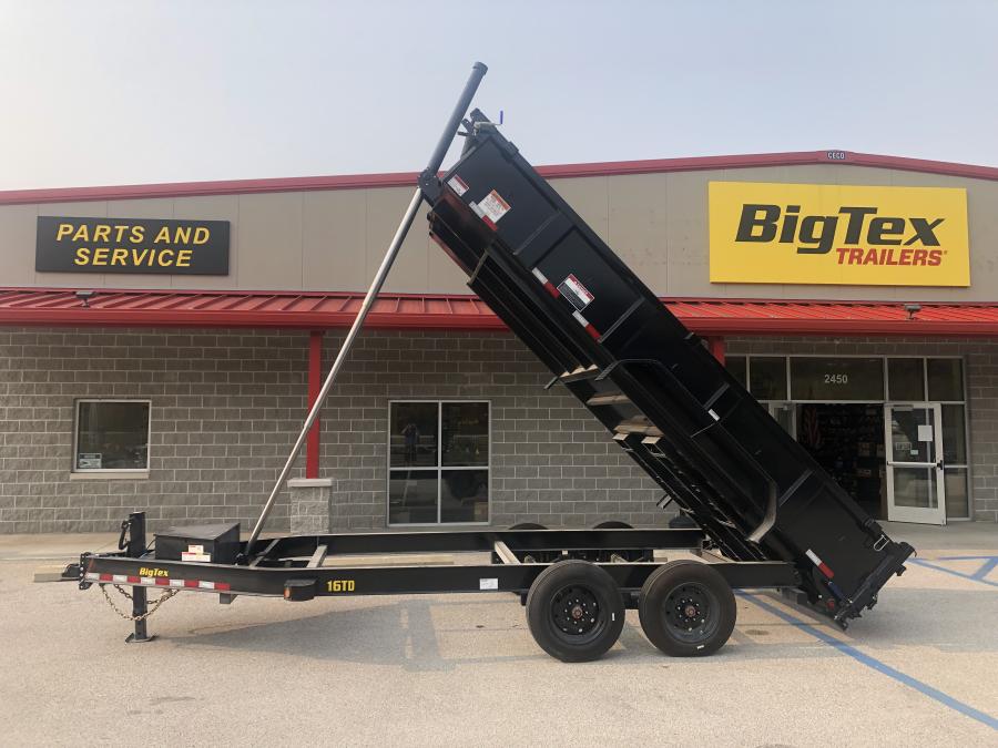 Big Tex 16TD, Dump, 83" x 16', 17.5K Image 2