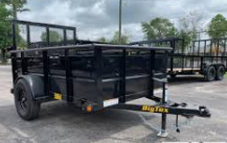 Big Tex 30SV, Single Axle Landscape, 60" x 10', 3K Image 3