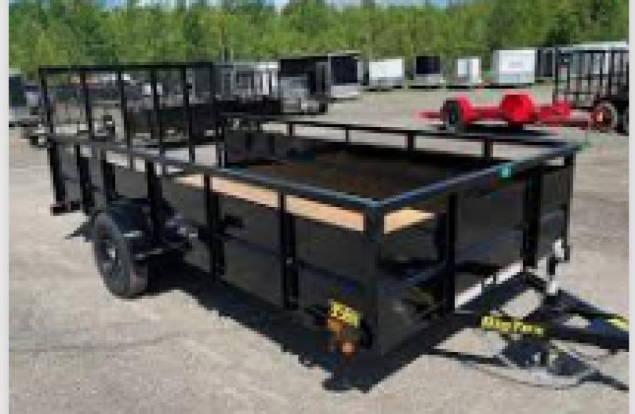 Big Tex 35SV, Single Axle Landscape, 77" x 10', 3K Image 0