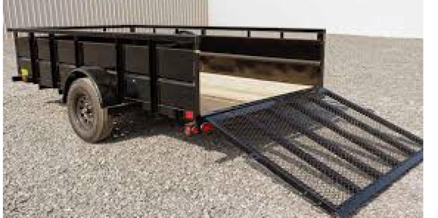 Big Tex 35SV, Single Axle Landscape, 77" x 10', 3K Image 2