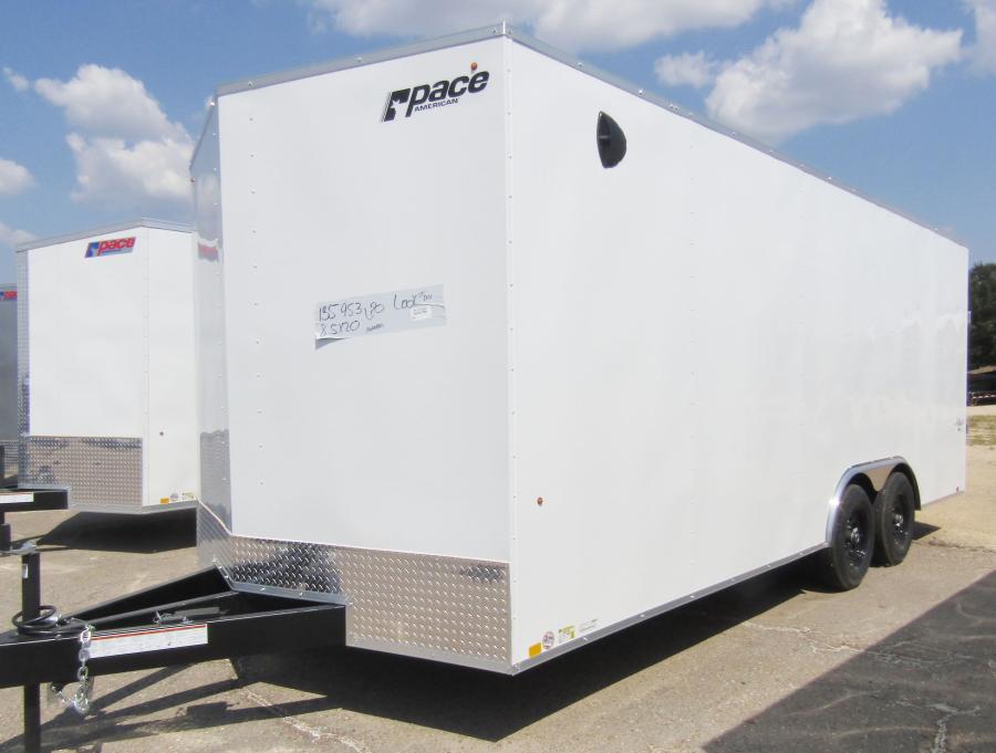 PACE 85X20 OUTBACK DLX FLAT TOP VNOSE ENC #35953 Image 0
