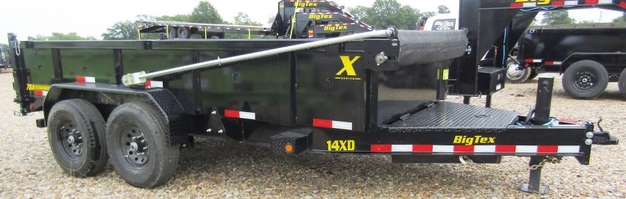 Big Tex 14XD, Dump, 83" x 14', 15.4K, X-Series Image 0