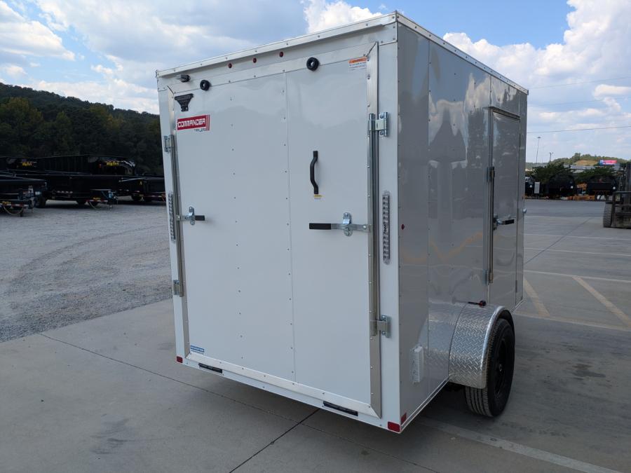 6X10 6X10 V NOSE ENCLOSED STD RAMP DOOR 3K BY CARRY ON Image 2