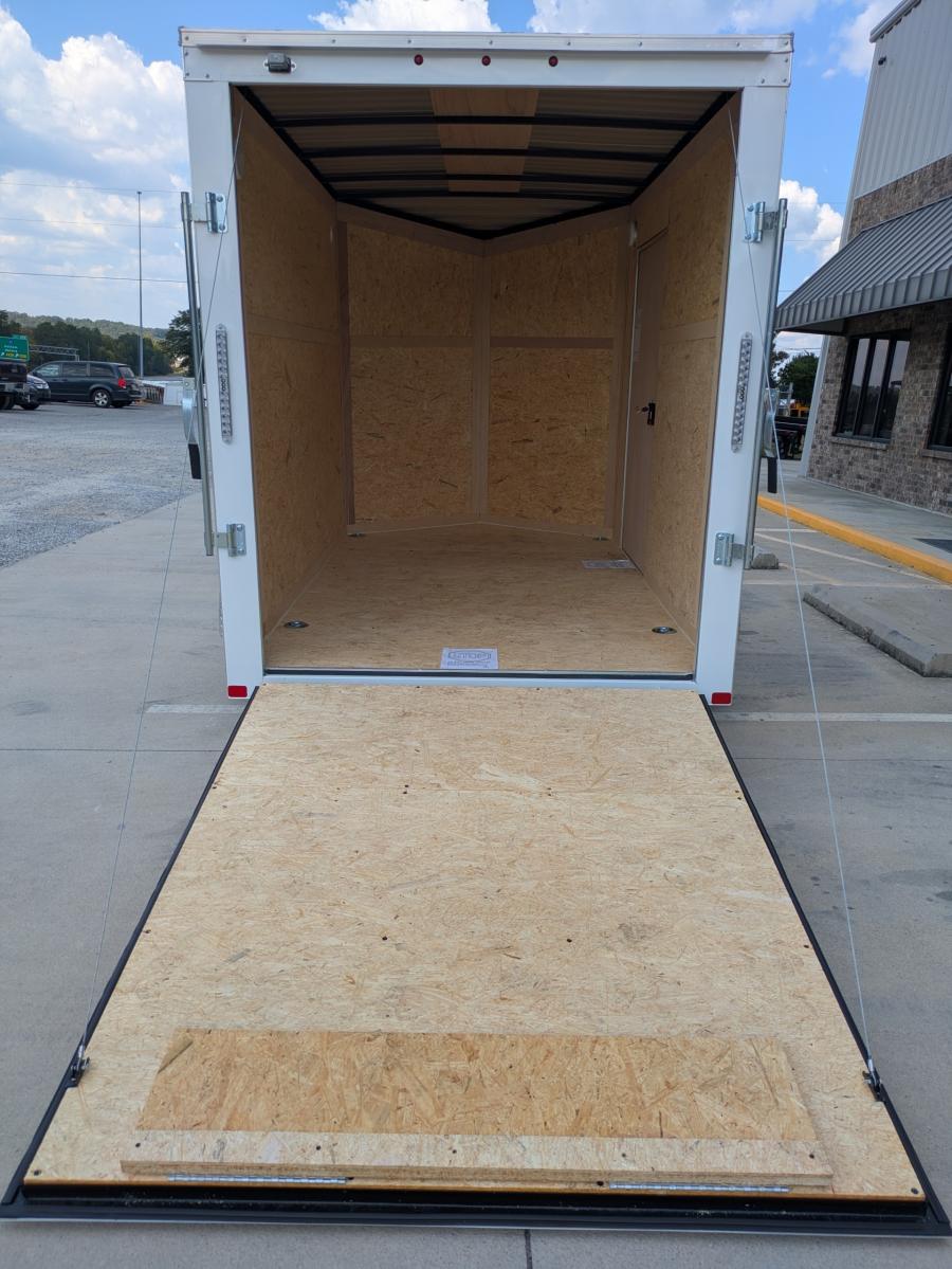 6X12 6X12 V NOSE ENCLOSED STD RAMP DOOR 7K BY CARRY ON Image 3