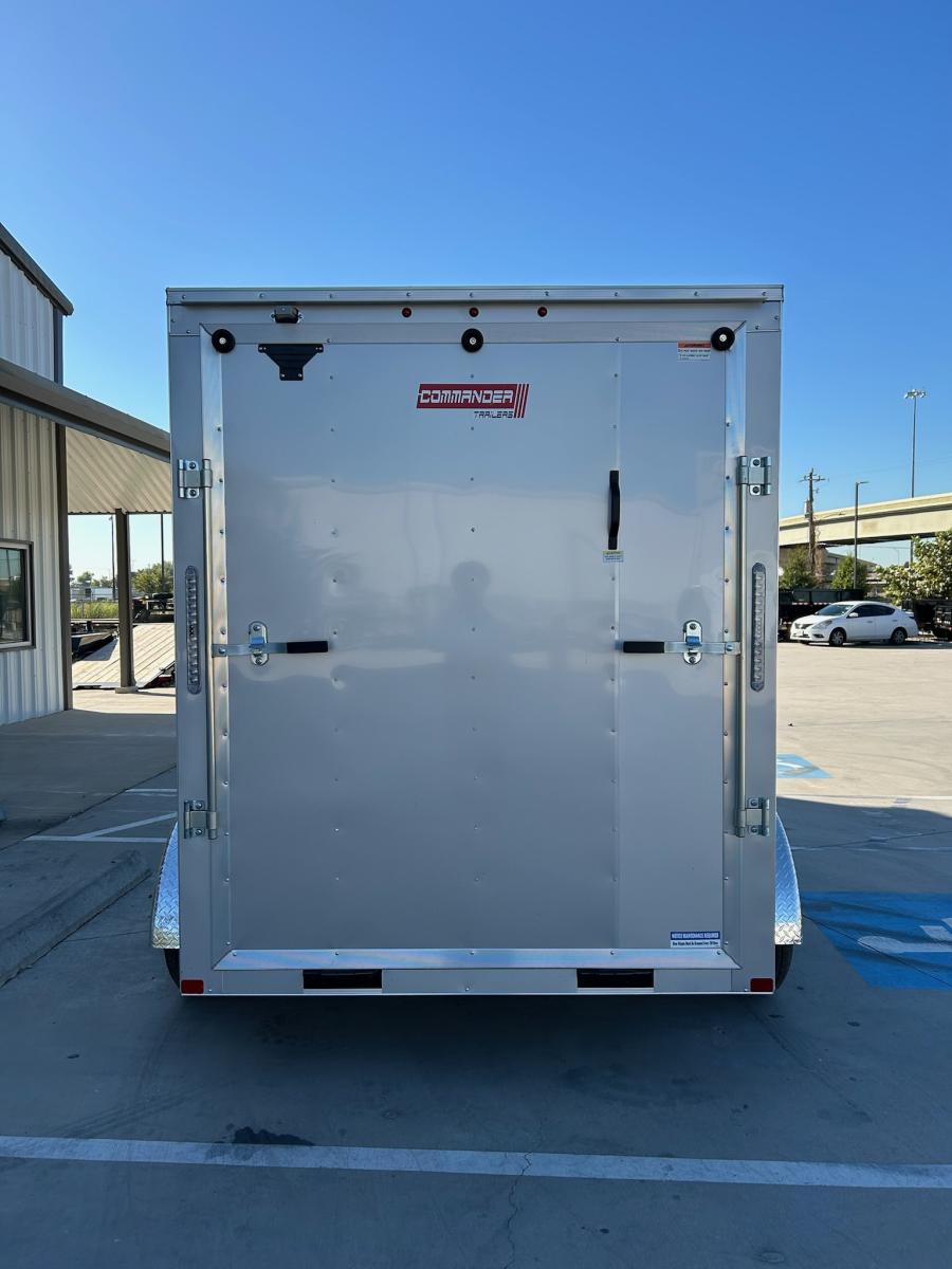 6X12 6X12 V NOSE ENCLOSED STD RAMP DOOR 7K BY CARRY ON Image 1