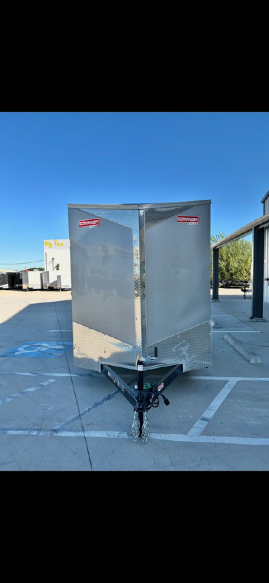 6X12 6X12 V NOSE ENCLOSED STD RAMP DOOR 7K BY CARRY ON Image 3