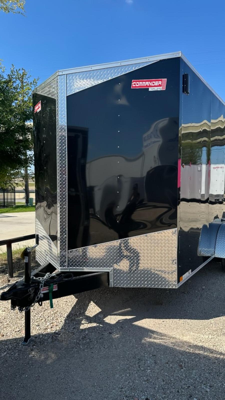 7X14 7X14 V NOSE ENCLOSED STD RAMP DOOR 7K BY CARRY ON Image 0