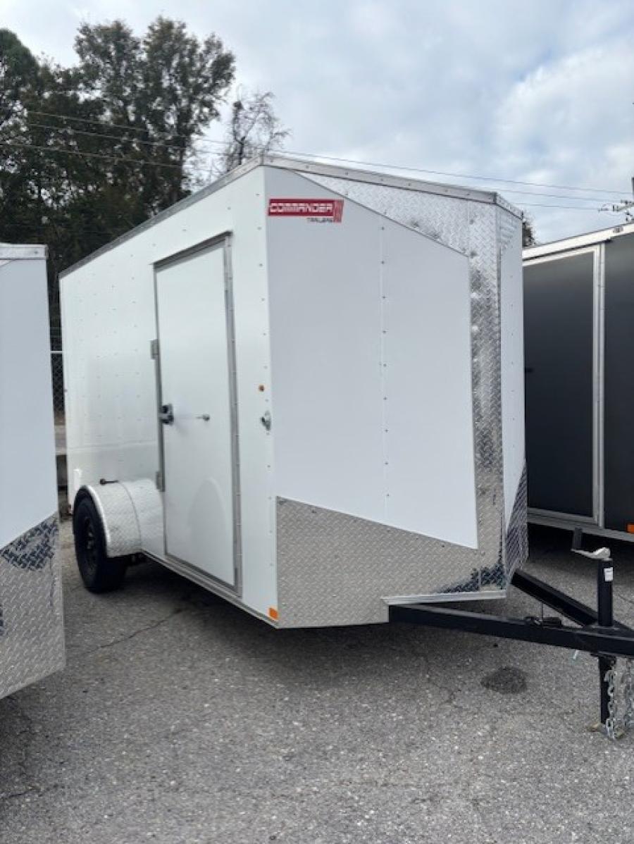 6X12 6X12 V NOSE ENCLOSED STD RAMP DOOR 7K BY CARRY ON Image 1