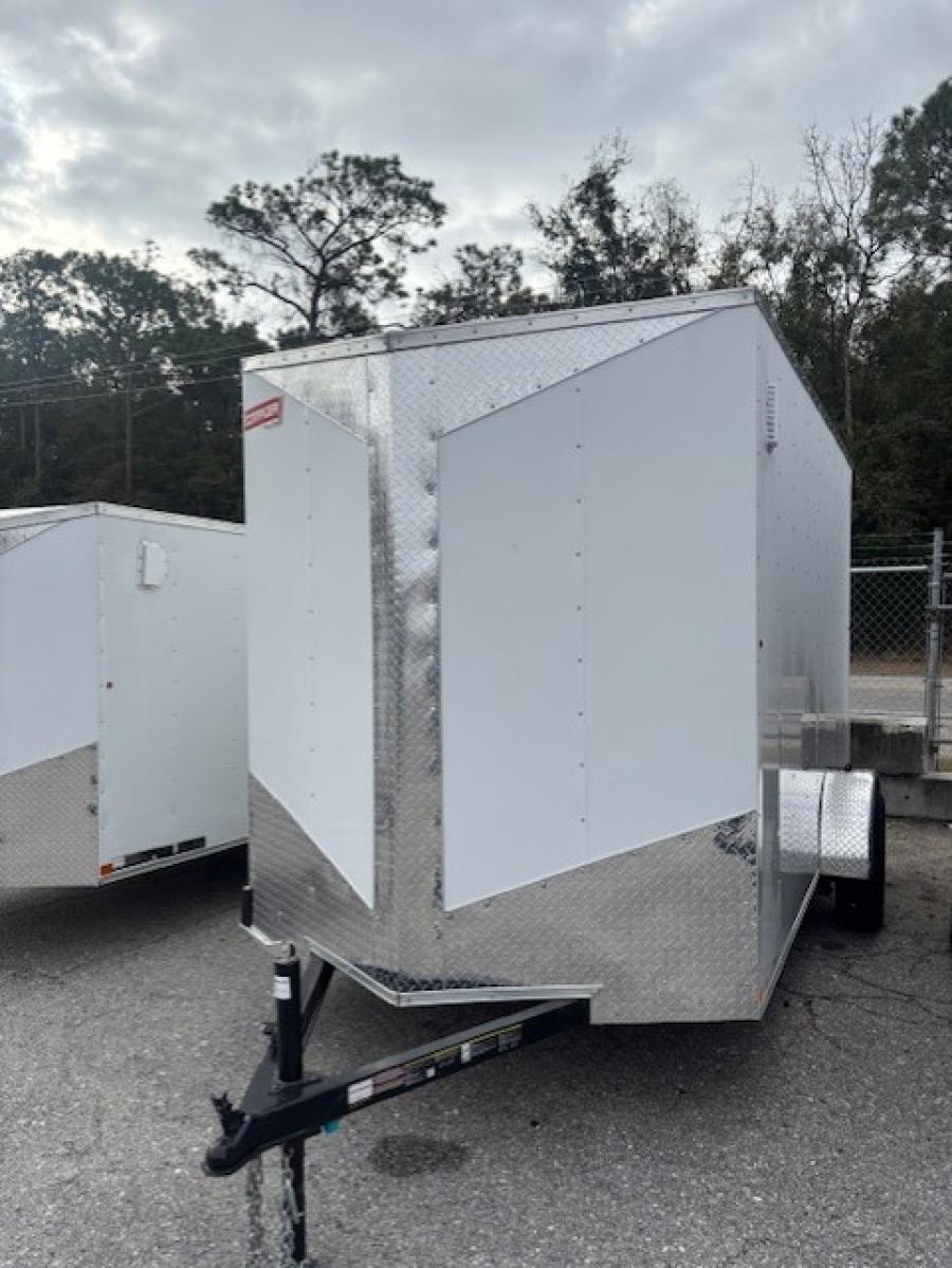 6X12 6X12 V NOSE ENCLOSED STD RAMP DOOR 7K BY CARRY ON Image 2