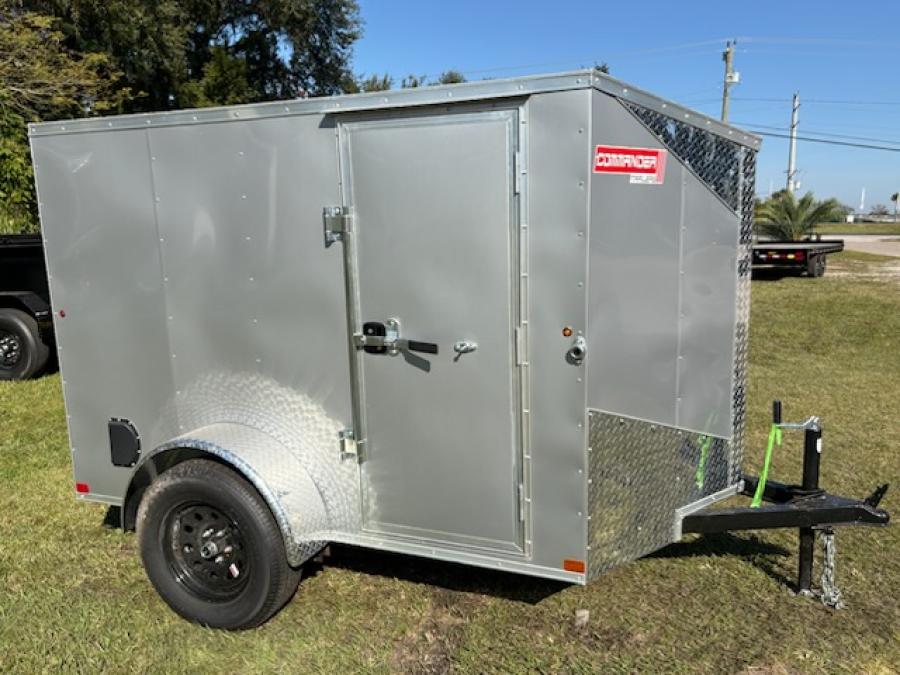 5X8C 5X8 V NOSE ENCLOSED STD RAMP DOOR 3K BY CARRY ON Image 3