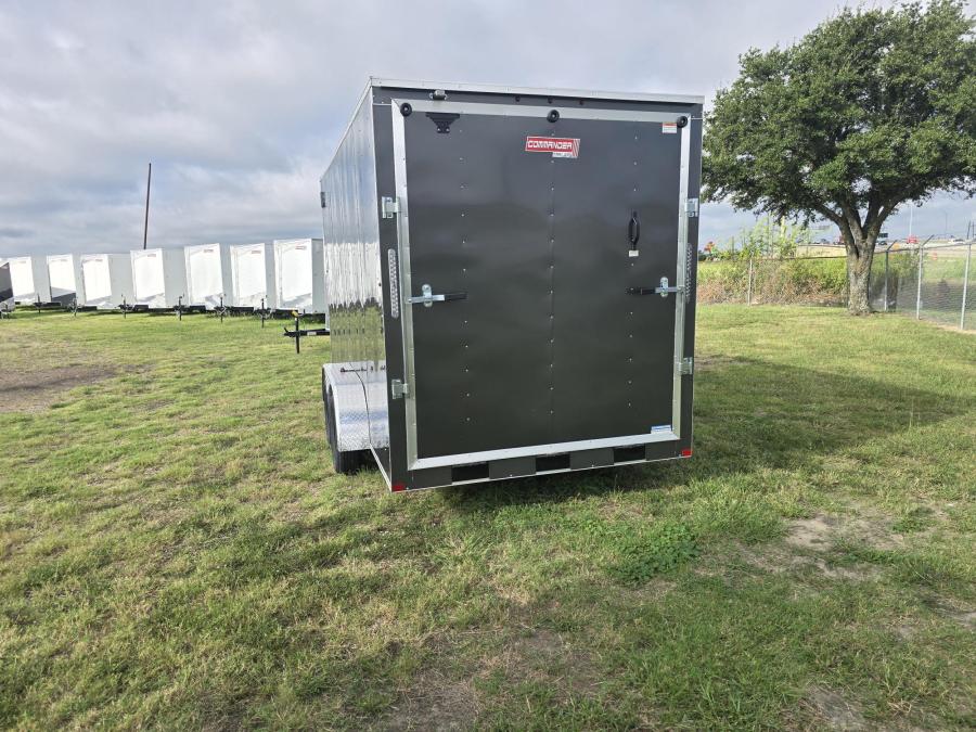 7X16 V NOSE ENCLOSED STD RAMP DOOR 7K BY CARRY ON image 2