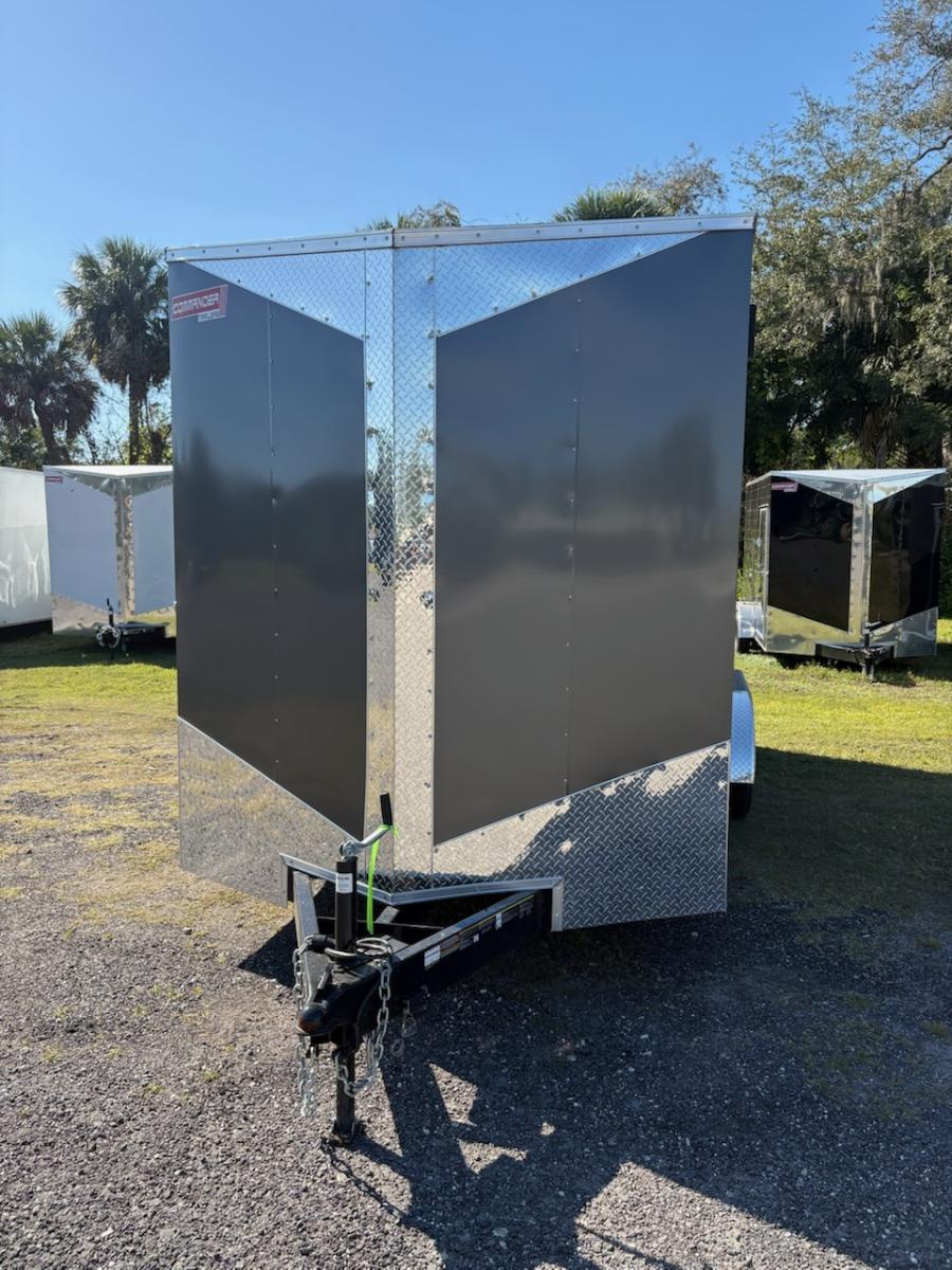 7X16 7X16 V NOSE ENCLOSED STD RAMP DOOR 7K BY CARRY ON Image 3