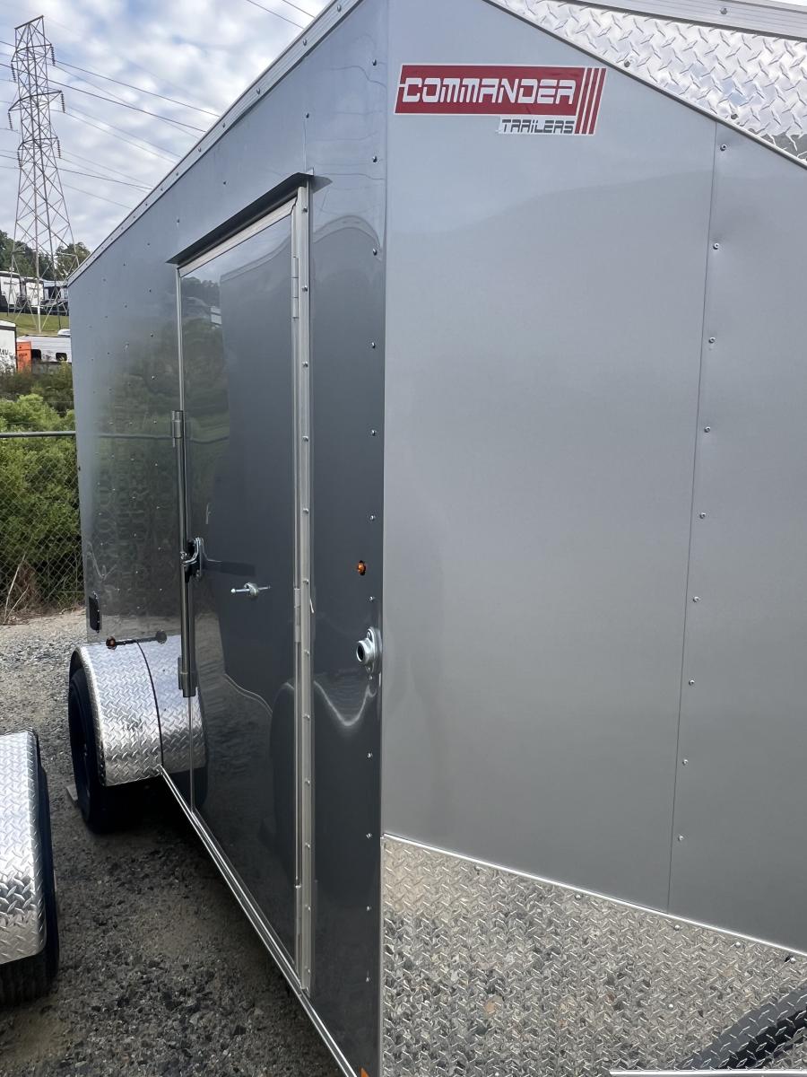 6X12 6X12 V NOSE ENCLOSED STD RAMP DOOR 7K BY CARRY ON Image 2