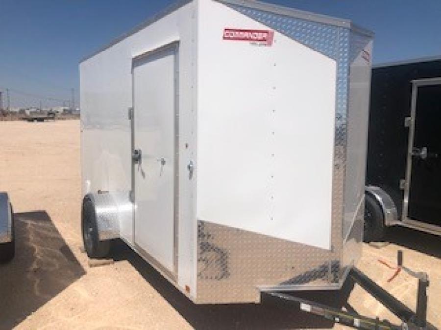 6X12 6X12 V NOSE ENCLOSED STD RAMP DOOR 7K BY CARRY ON Image 1