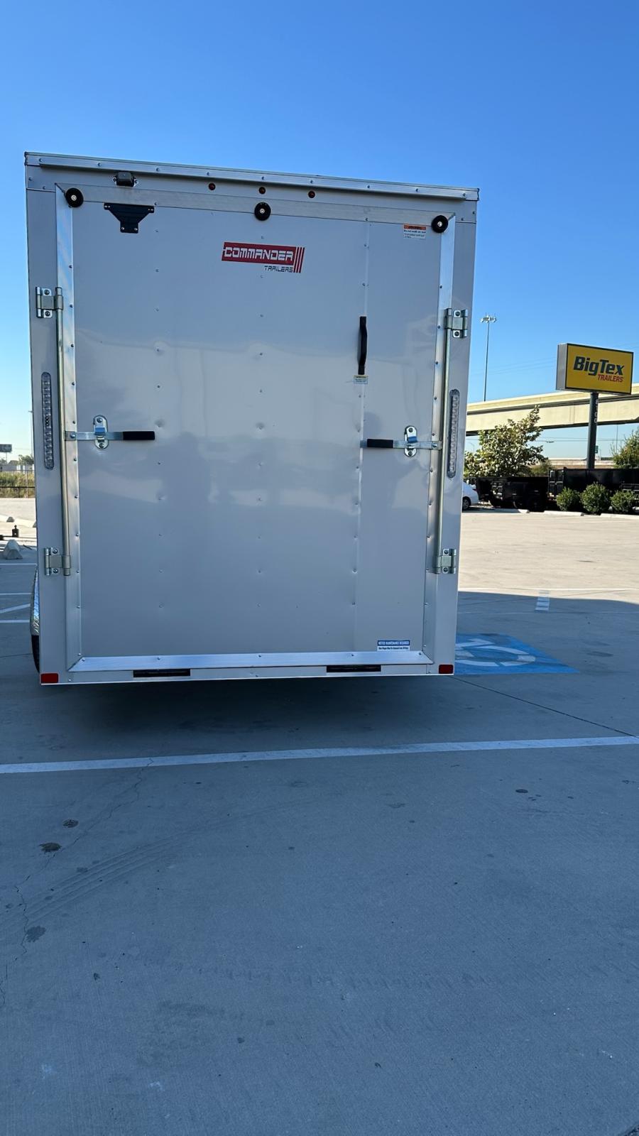 6X12 6X12 V NOSE ENCLOSED STD RAMP DOOR 7K BY CARRY ON Image 2