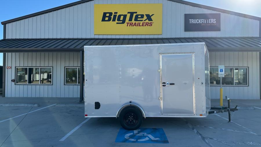 6X12 6X12 V NOSE ENCLOSED STD RAMP DOOR 7K BY CARRY ON Image 3