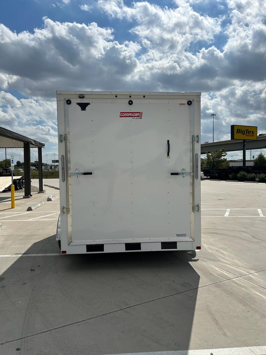 6X12 6X12 V NOSE ENCLOSED STD RAMP DOOR 7K BY CARRY ON Image 2