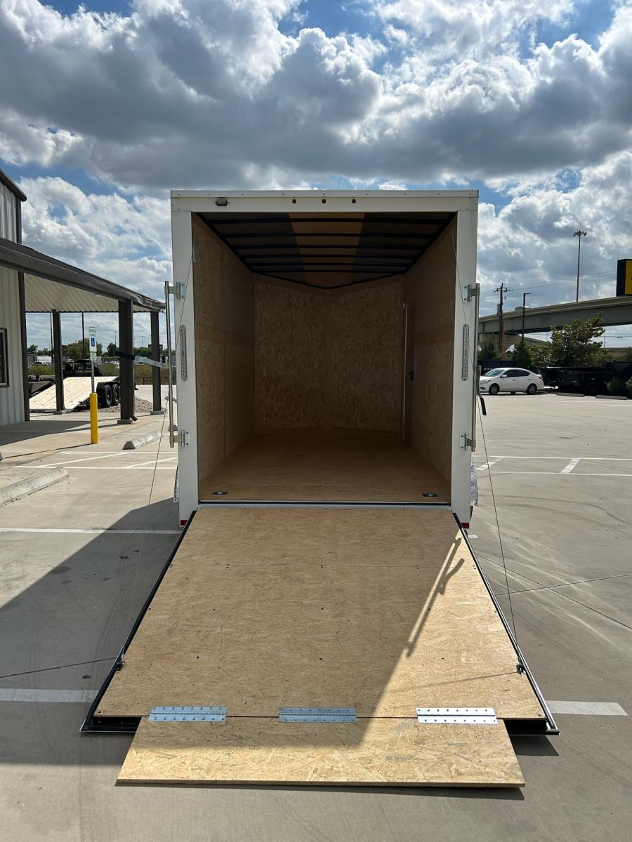 6X12 6X12 V NOSE ENCLOSED STD RAMP DOOR 7K BY CARRY ON Image 3