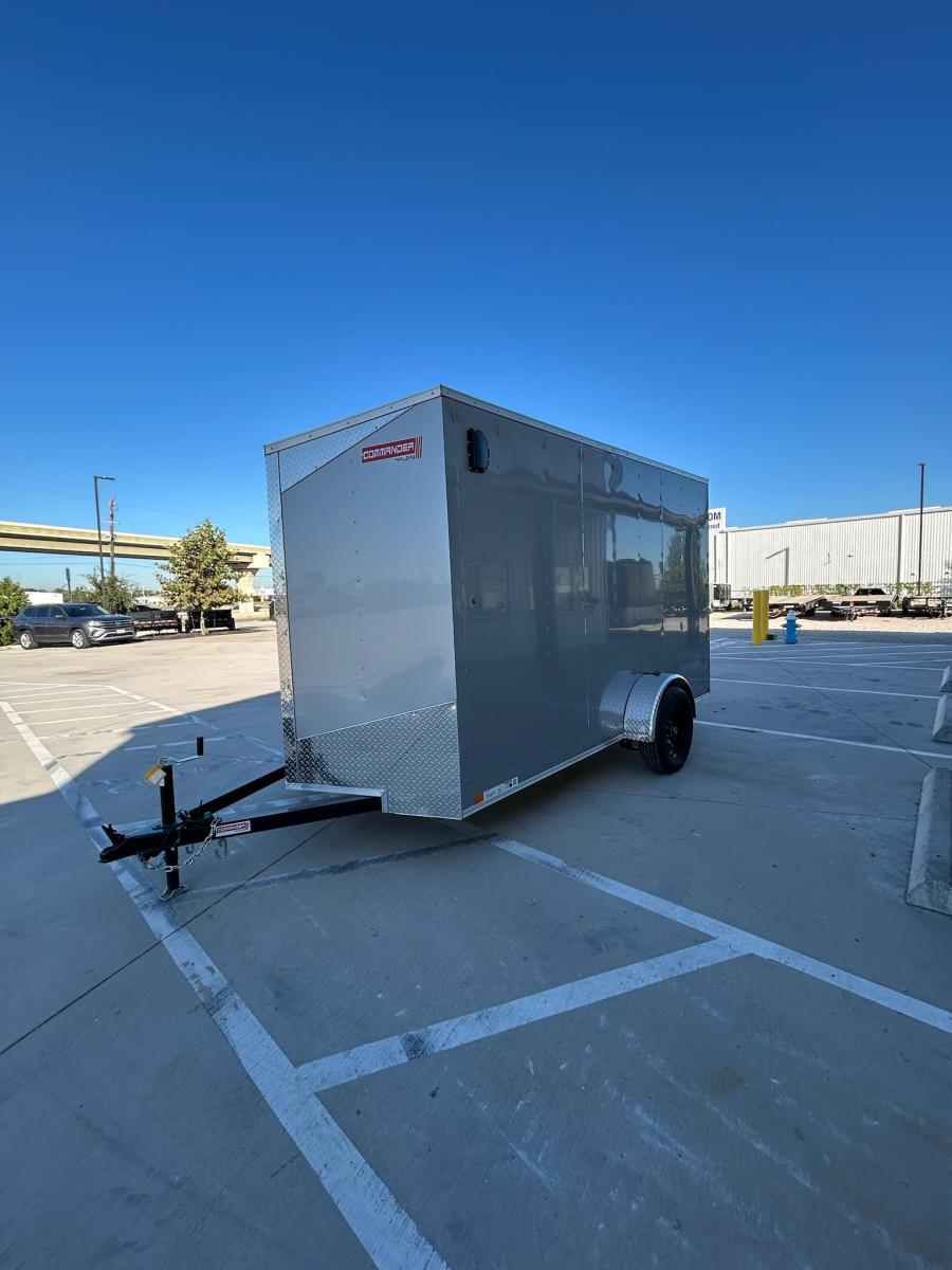 6X12 6X12 V NOSE ENCLOSED STD RAMP DOOR 3K BY CARRY ON Image 0