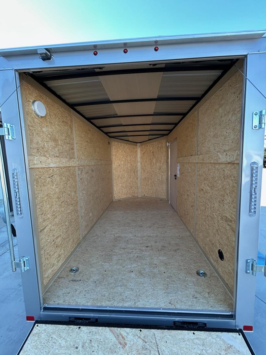 6X12 6X12 V NOSE ENCLOSED STD RAMP DOOR 3K BY CARRY ON Image 1