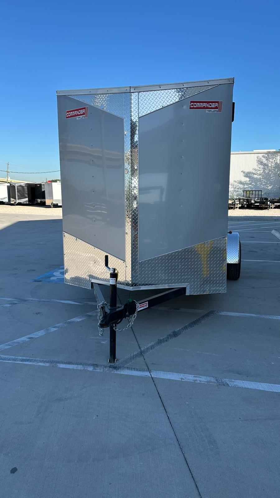 6X12 6X12 V NOSE ENCLOSED STD RAMP DOOR 3K BY CARRY ON Image 3