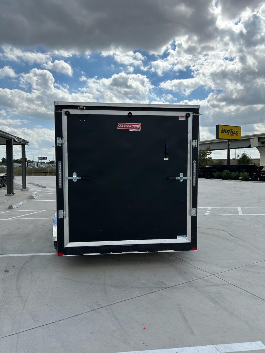 7X14 7X14 V NOSE ENCLOSED STD RAMP DOOR 7K BY CARRY ON Image 0
