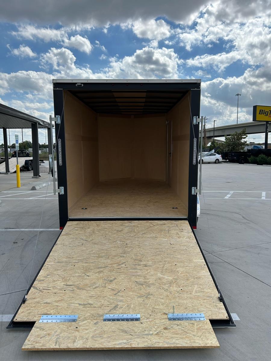 7X14 7X14 V NOSE ENCLOSED STD RAMP DOOR 7K BY CARRY ON Image 1