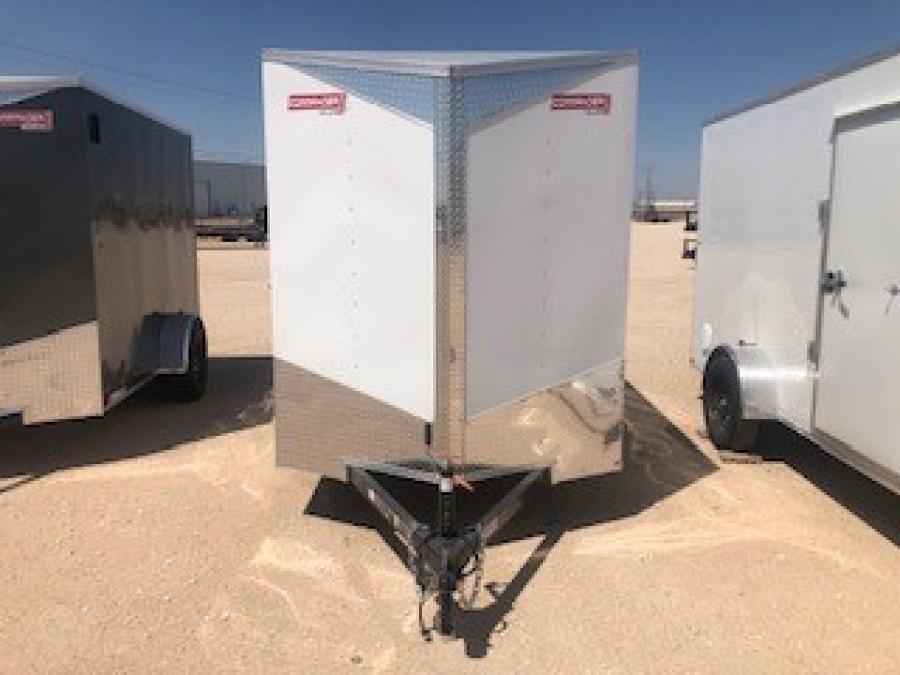 6X10 6X10 V NOSE ENCLOSED STD RAMP DOOR 3K BY CARRY ON Image 0