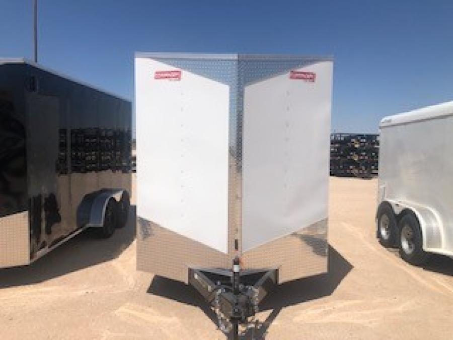 7X14 7X14 V NOSE ENCLOSED STD RAMP DOOR 7K BY CARRY ON Image 0