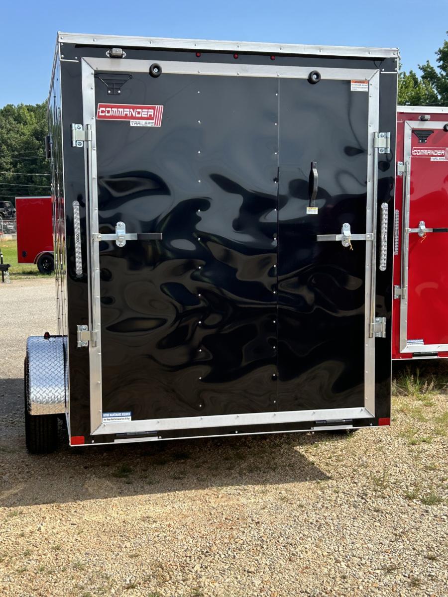 6X10 6X10 V NOSE ENCLOSED STD RAMP DOOR 3K BY CARRY ON Image 0