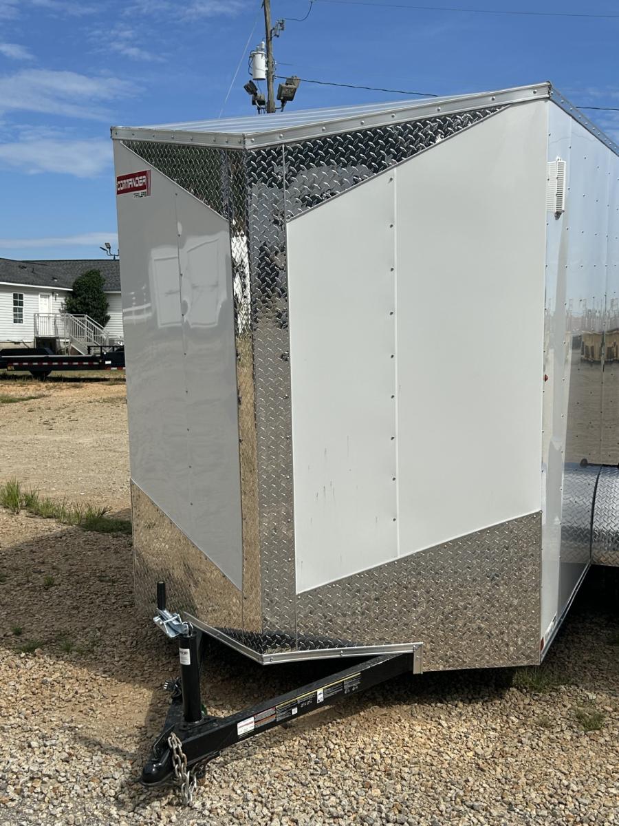 6X10 6X10 V NOSE ENCLOSED STD RAMP DOOR 3K BY CARRY ON Image 1