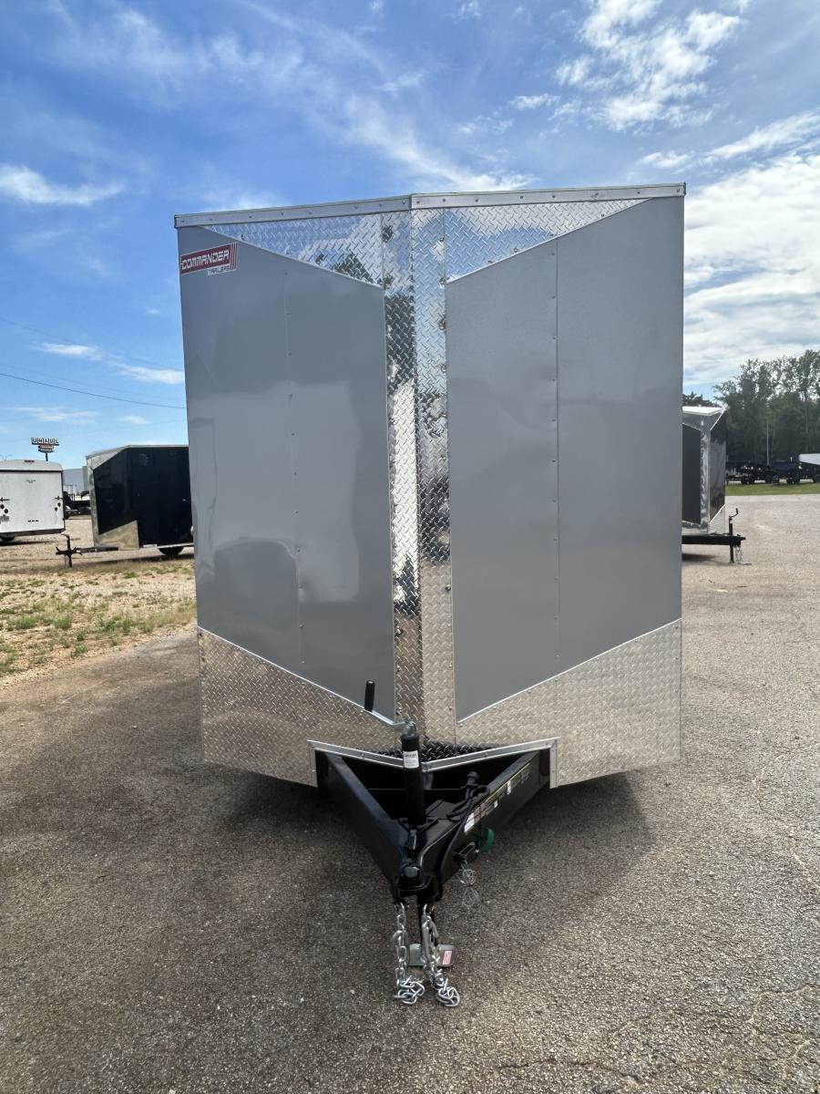 7X16 7X16 V NOSE ENCLOSED STD RAMP DOOR 7K BY CARRY ON Image 0