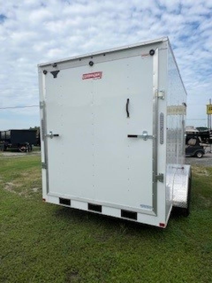 7X16 7X16 V NOSE ENCLOSED STD RAMP DOOR 7K BY CARRY ON Image 4