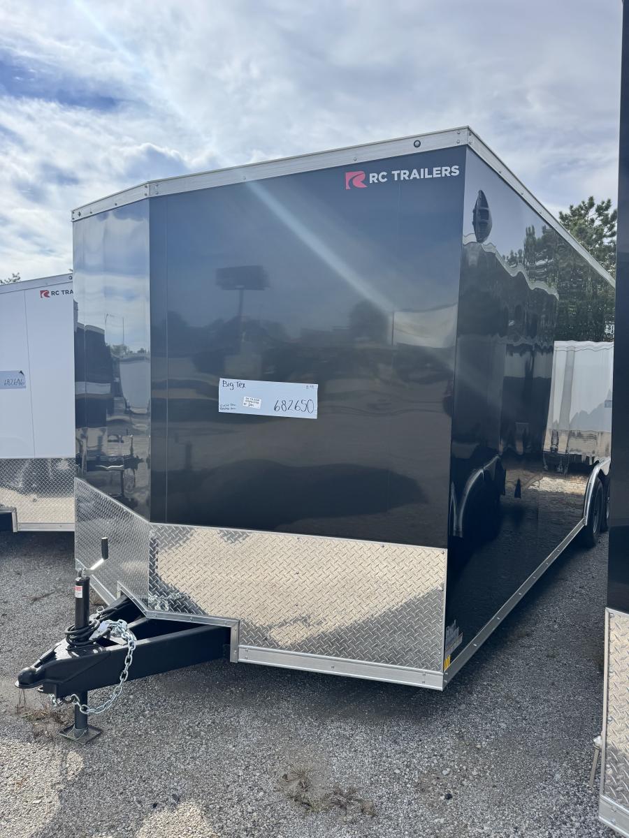 RDLX RDLX 85 x 24 TA FLAT TOP WED ENCLOSED TRAILER BY RC Image 0