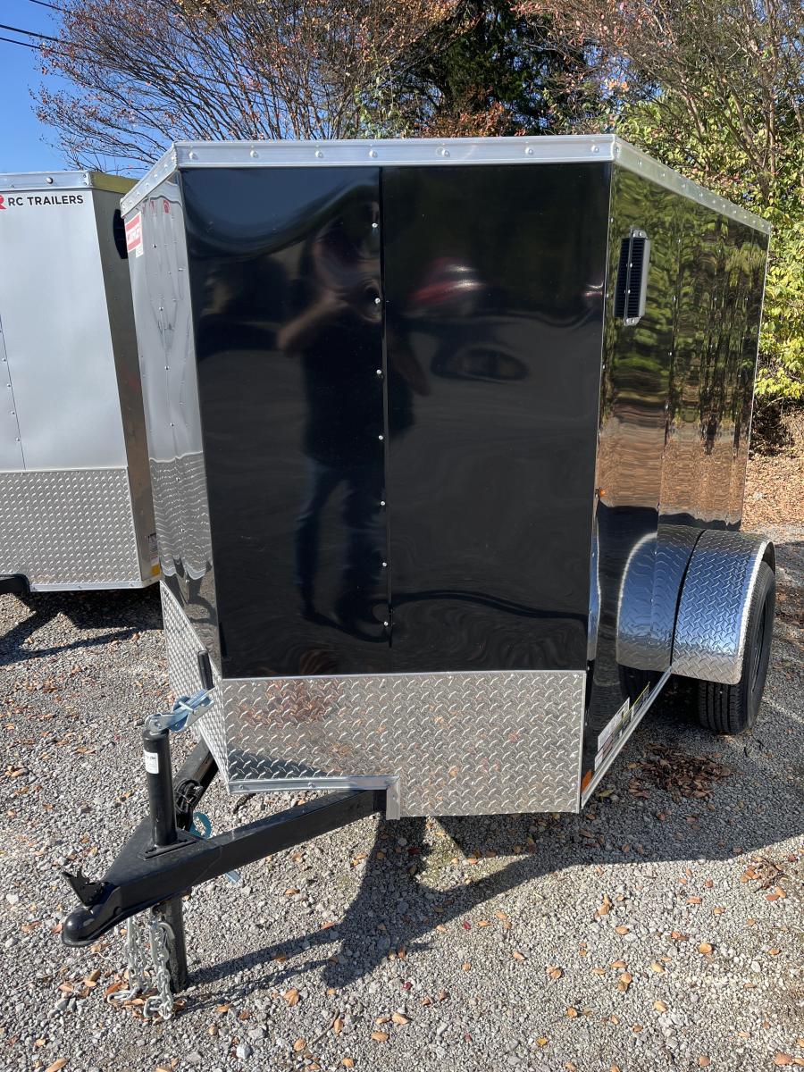 5X8C 5X8 V NOSE ENCLOSED STD RAMP DOOR 3K BY CARRY ON Image 1