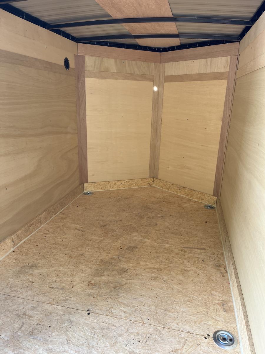 5X8C 5X8 V NOSE ENCLOSED STD RAMP DOOR 3K BY CARRY ON Image 5